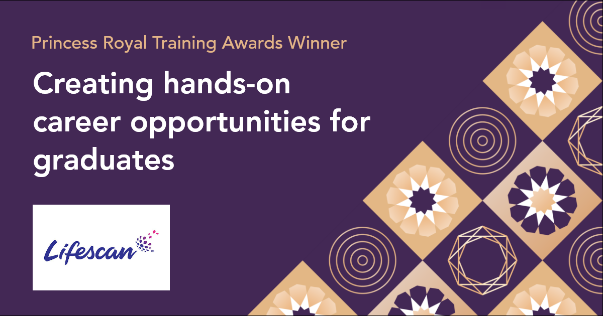 Princess Royal Training Awards Winner